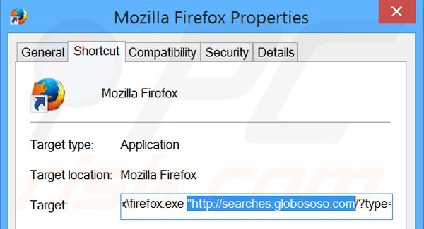 Aggiustare il collegamento rapido a Mozilla Firefox step 2