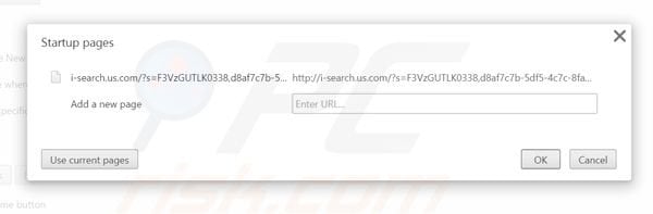 Cambia la tua homepage i-search.us.com da Google Chrome 
