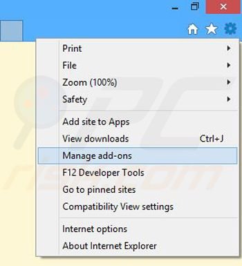 Rimuovere RoamingRate adware da Internet Explorer step 1