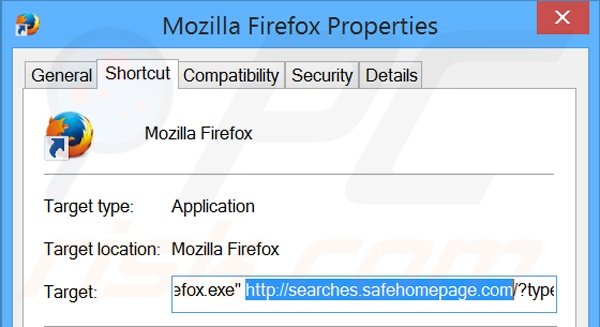 Aggiustare il collegamento rapido a Mozilla Firefox step 2