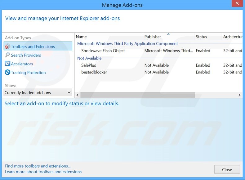 Rimuovere Amigo Browser adware da  Internet Explorer step 2