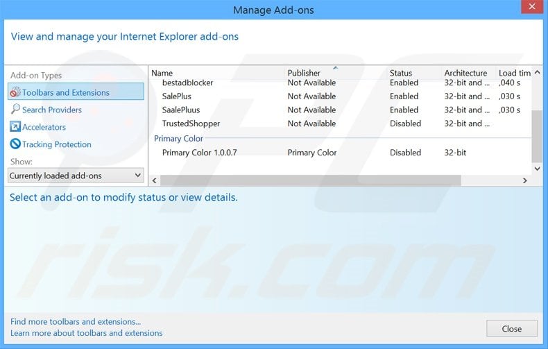 Rimuovere Rapid Media Converter adware da Internet Explorer step 2