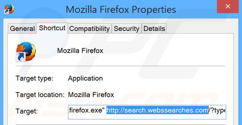 Aggiustare il collegamento rapido a Mozilla Firefox step 2