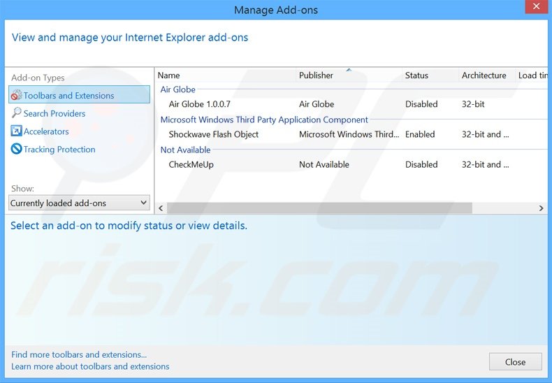 Rimuovere BoostWeb App adware da Internet Explorer step 2