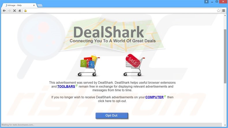 DealShark adware