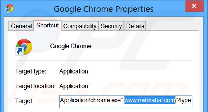 Aggiustare il collegamento rapido a Google Chrome  step 2