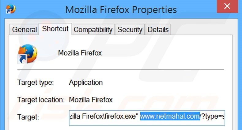 Aggiustare il collegamento rapido a Mozilla Firefox step 2