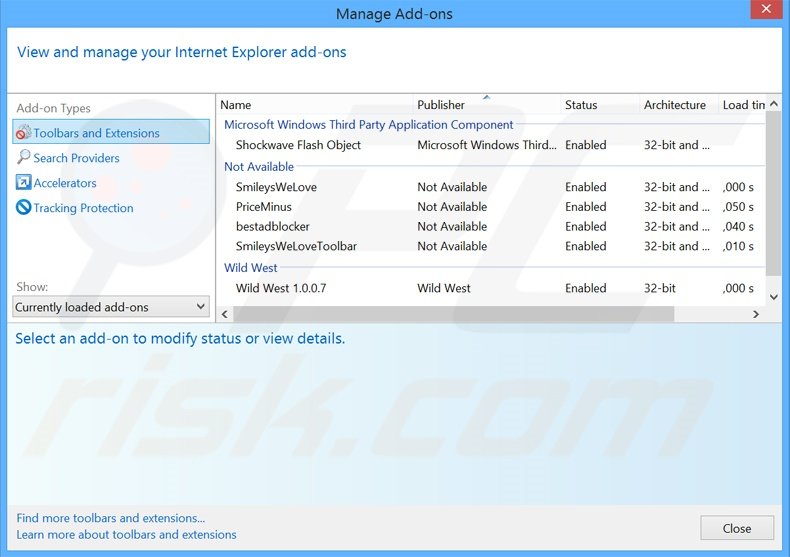 Rimuovere ControlThis adware da Internet Explorer step 2