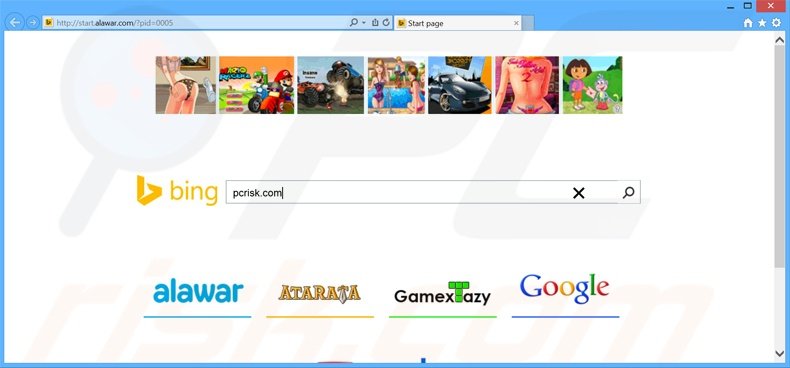 start.alawar.com browser hijacker