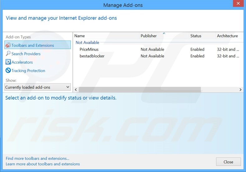 Rimuovere start.alawar.com da Internet Explorer 