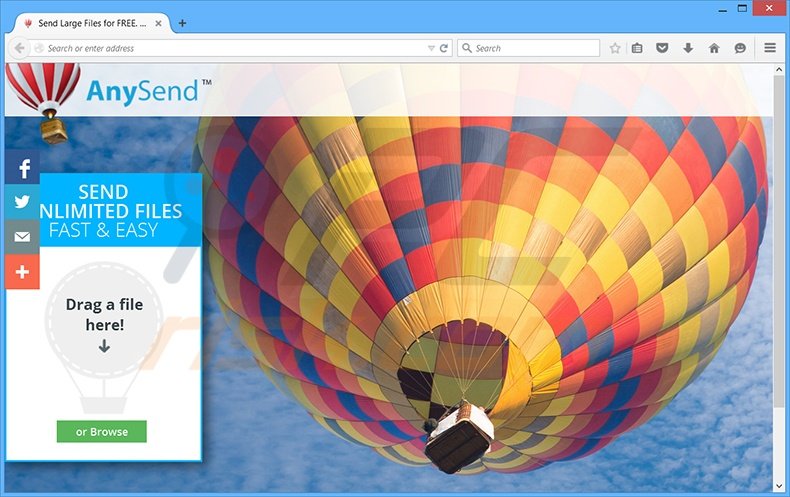 AnySend adware