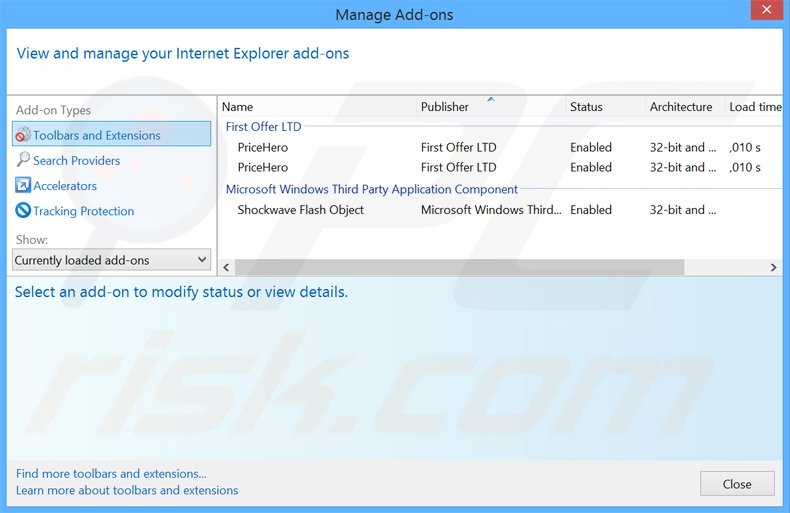Rimuovere DealBarium adware da Internet Explorer step 2