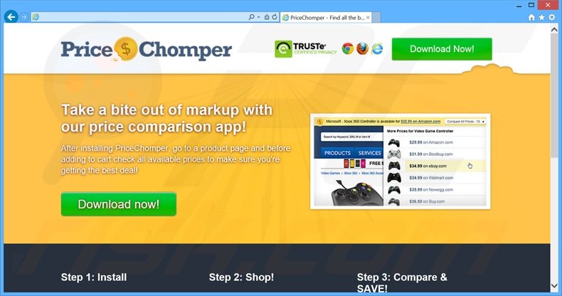 PriceChomper adware