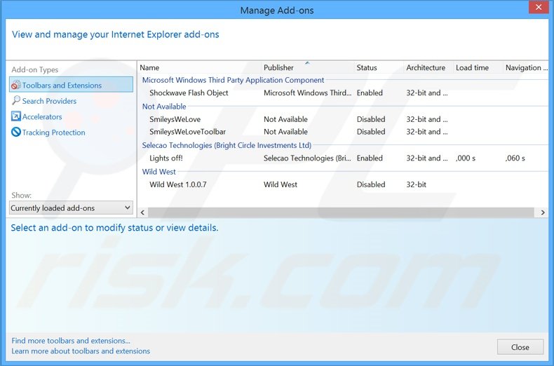 Rimuovere Word Surfer adware da Internet Explorer step 2