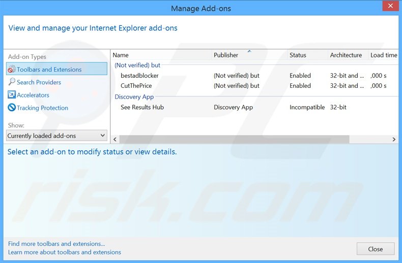 Rimuovere BeagleBrowser adware da Internet Explorer step 2