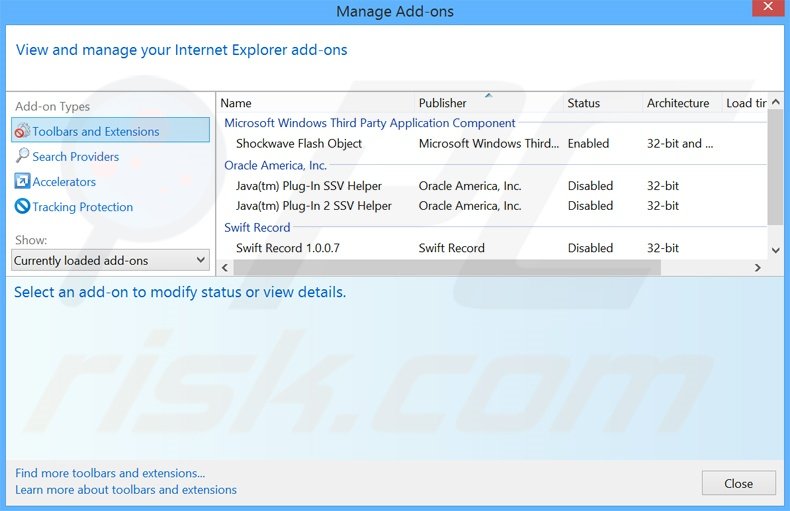 Rimuovere FilesFrog adware da Internet Explorer step 2