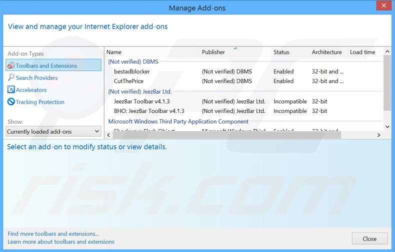 Rimuovere FirstOffer adware da Internet Explorer step 2