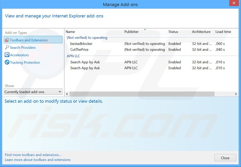 Rimuovere iVIDI adware da Internet Explorer step 2