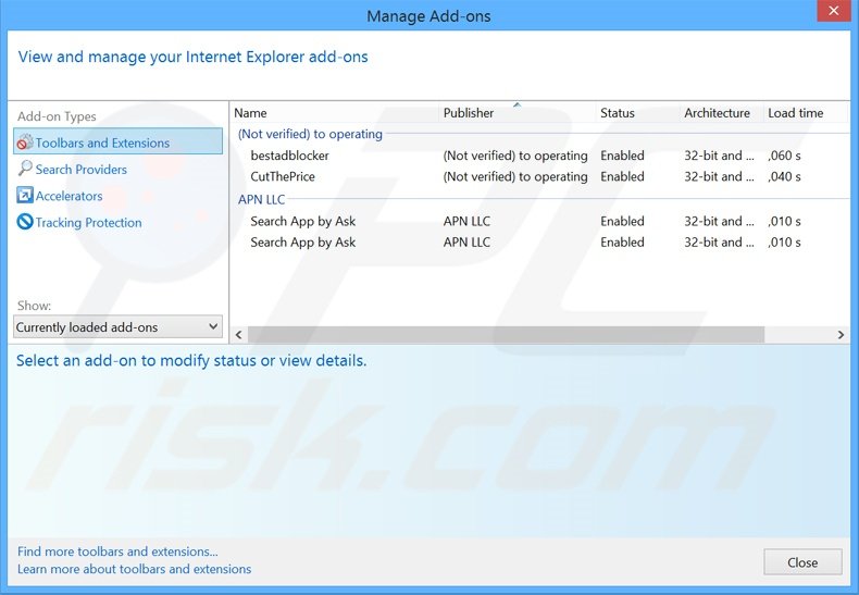 Rimuovere iVIDI adware da Internet Explorer step 2