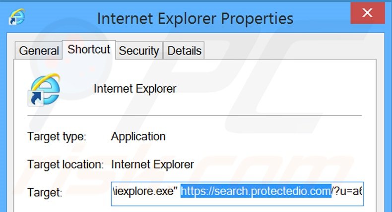 Aggiustare il collegamento rapido a Internet Explorer step 2