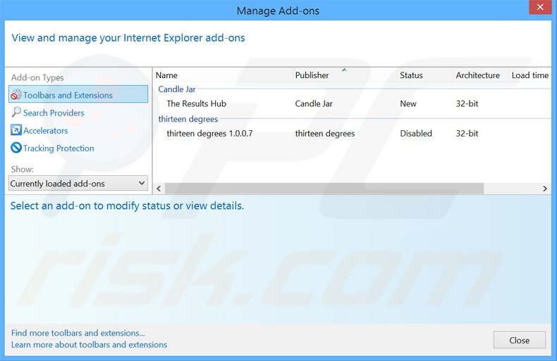 Rimuovere SkyeMoji adware da Internet Explorer step 2