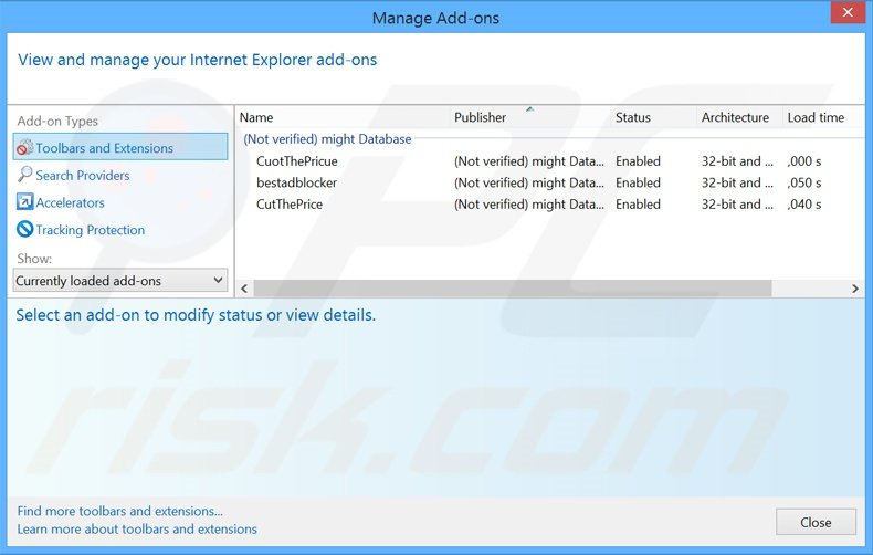 Rimuovere TermCoach adware da Internet Explorer step 2