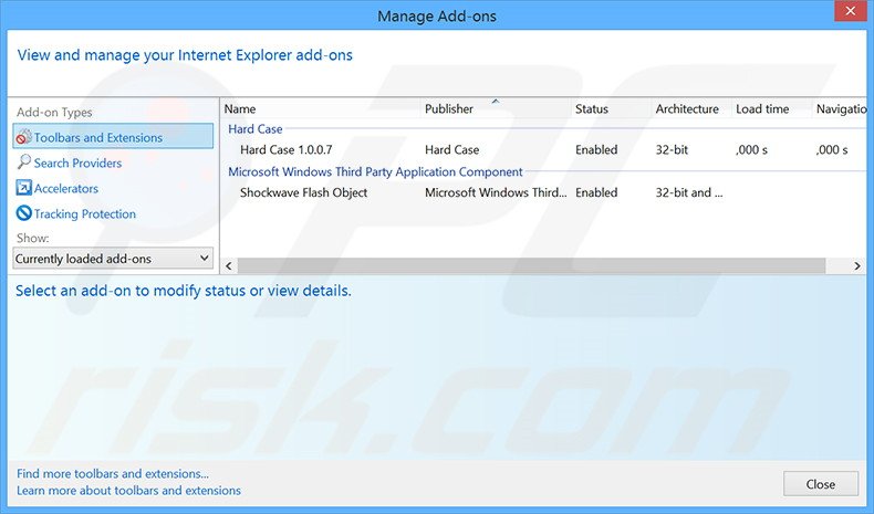 Rimuovere CinePlus adware da Internet Explorer step 2