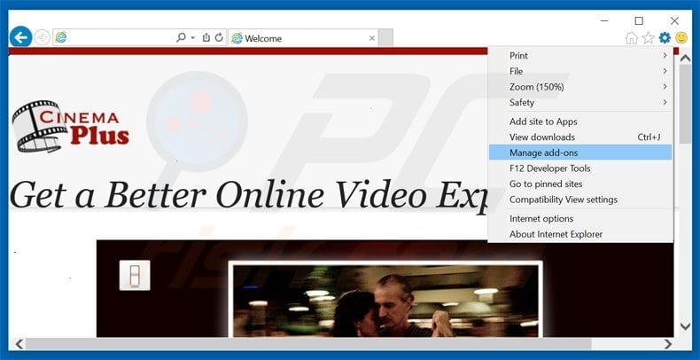 Rimuovere GoHD adware da Internet Explorer step 1