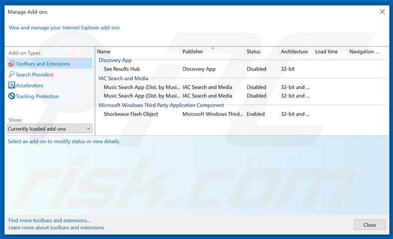 Rimuovere PlayGEM adware da  Internet Explorer step 2