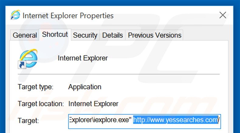 Aggiustare il collegamento rapido a Internet Explorer step 2