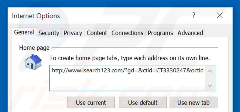 Cambia la tua homepage in Internet Explorer 