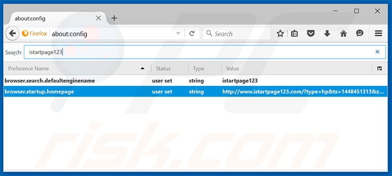 Cambia il tuo motore di ricerca predefinito istartpage123.com in Mozilla Firefox 
