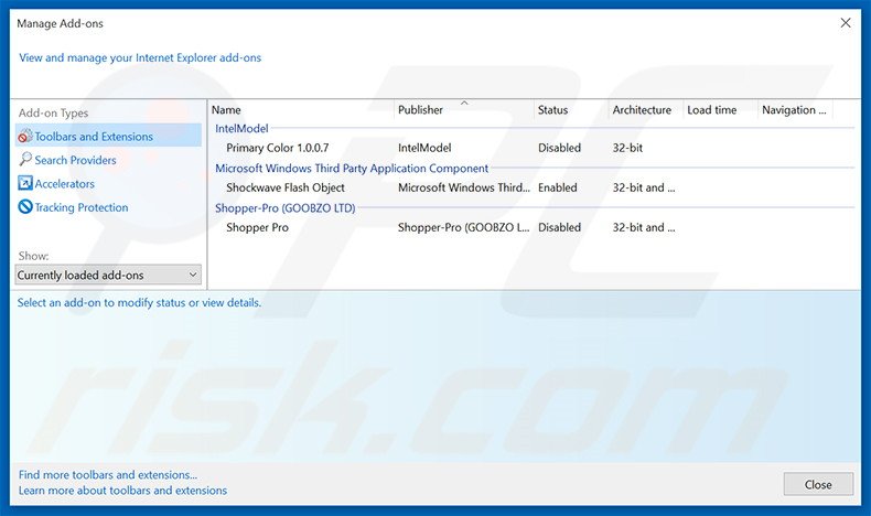Rimuovere CoffeeFeed adware da Internet Explorer step 2