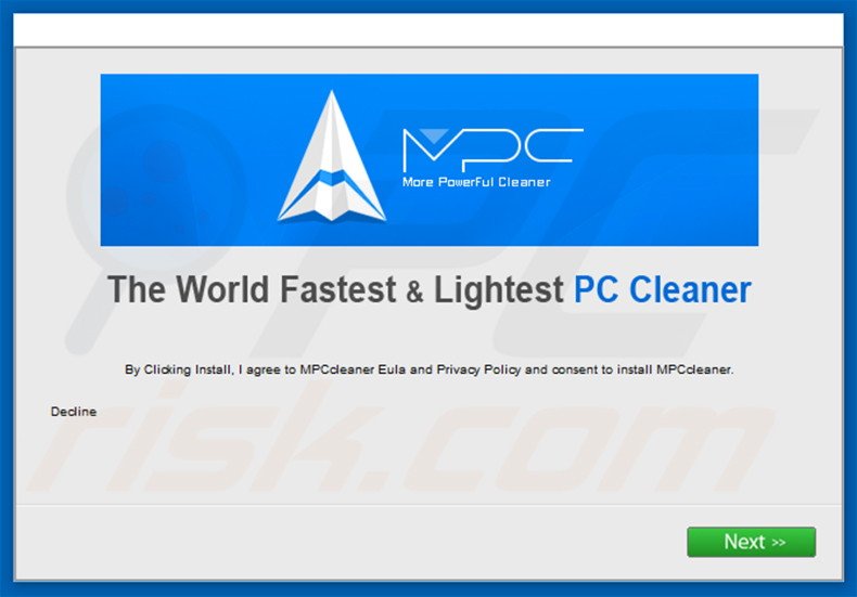 MPC Cleaner bundling software installer