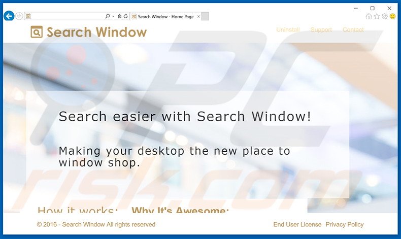 Search Window adware