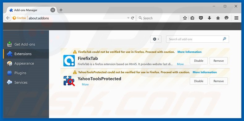 Rimuovere Shopswell adware da Mozilla Firefox step 2