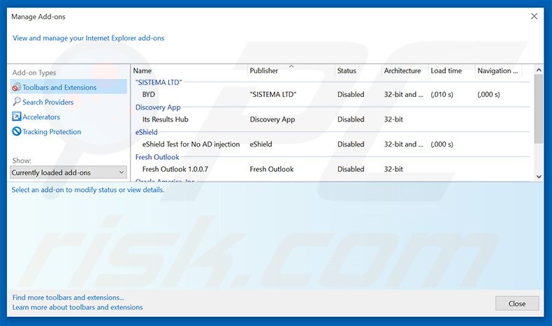 Rimuovere TrailerTime adware da Internet Explorer step 2