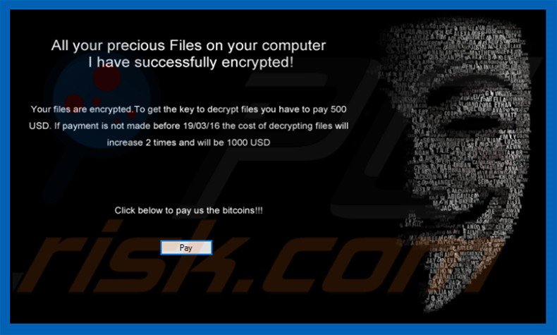 .Locked decrypt instructions