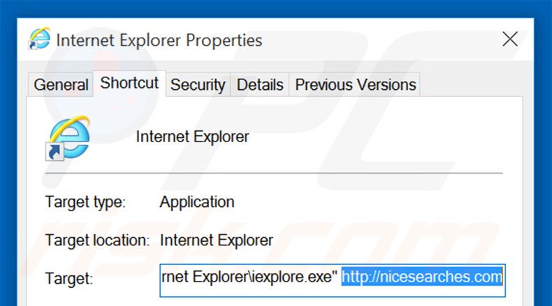 Aggiustare il collegamento rapido a Internet Explorer step 2