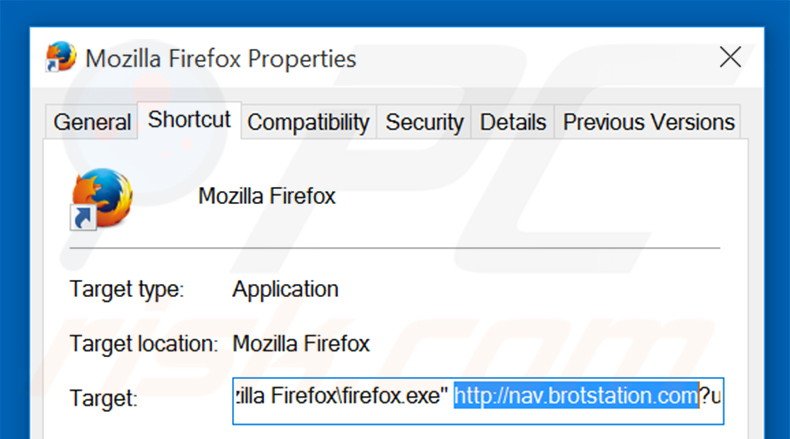 Aggiustare il collegamento rapido a Mozilla Firefox step 2