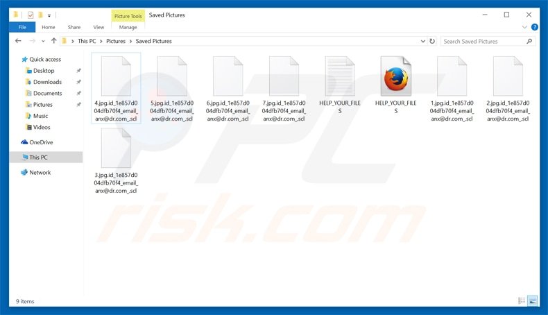 .scl ransomware encrypted folder