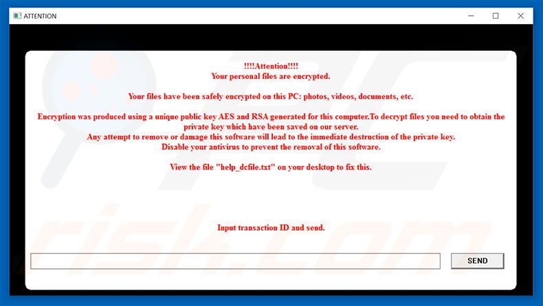 help_dcfile decrypt instructions