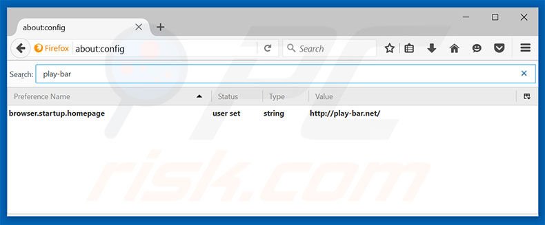 Cambia il tuo motore di ricerca predefinito play-bar.net in Mozilla Firefox 