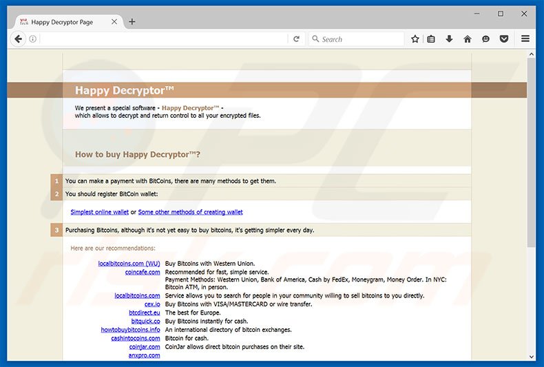 HappyLocker decrypt instructions