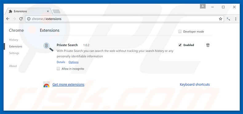 Rimuovere searchespro.com da Google Chrome