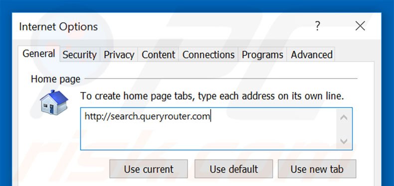 Cambia la tua homepage in Internet Explorer 