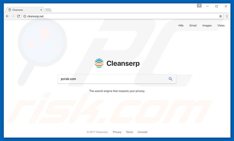 cleanserp.net browser hijacker