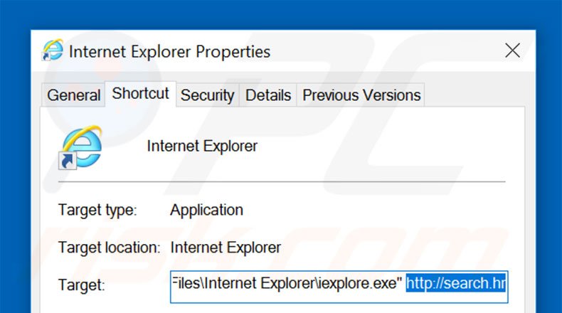 Aggiustare il collegamento rapido a Internet Explorer step 2