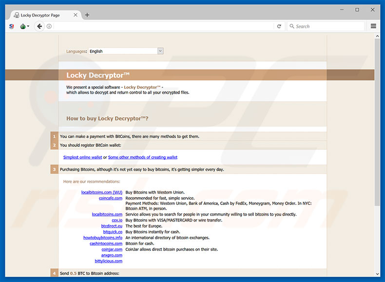 Lukitus website