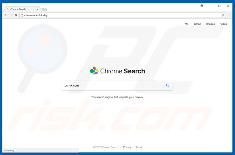 chromesearch.today browser hijacker